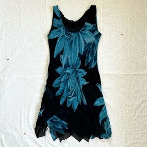 Eva Blue Petite Y2K Fairy Dress